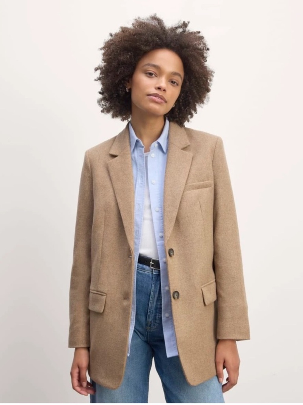 Everlane Oversized Wool Blazer